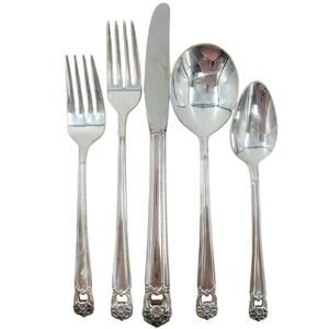 Rogers Brothers Silver Plate‎ Eternally Yours Coquette 6-8